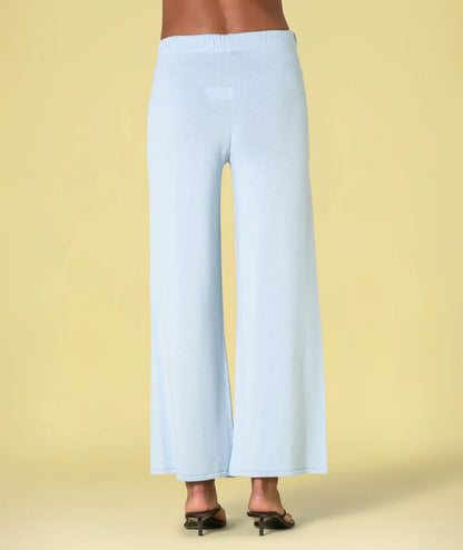 PANTALÓN DE PUNTO AZUL