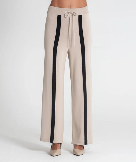 PANTALÓN RAYAS BEIGE
