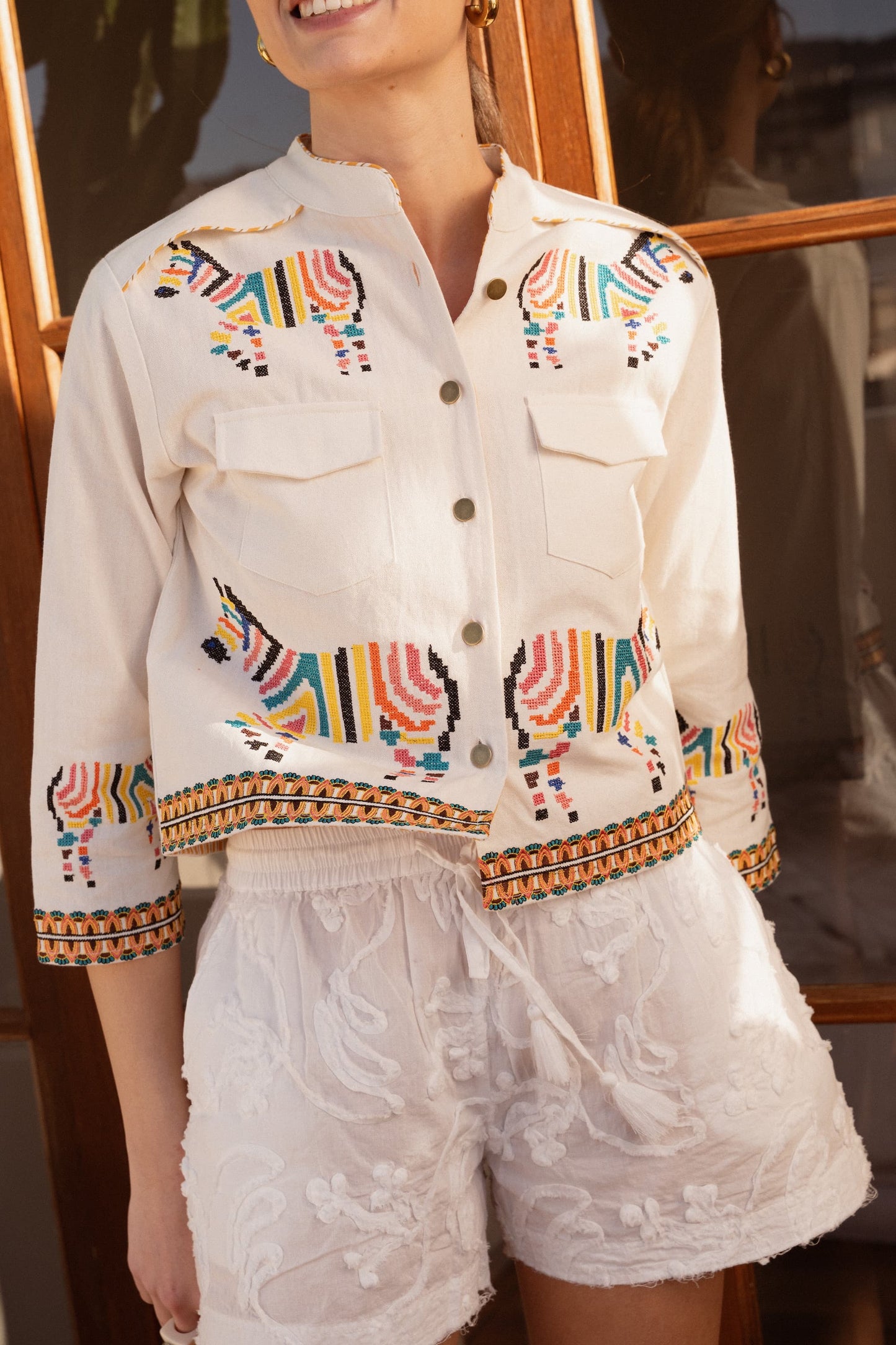CHAQUETA ZEBRA