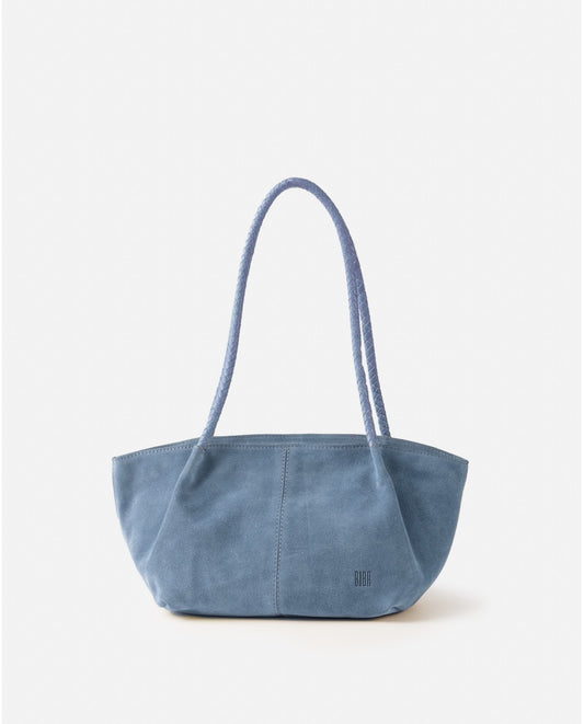 BOLSO DE HOMBRO SOMERVILLE DE PIEL AZUL