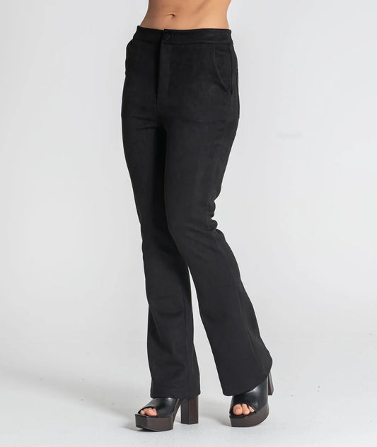 PANTALÓN FLARE NEGRO