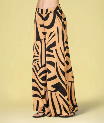 PANTALONES CON ESTAMPADO GEOMÉTRICO
