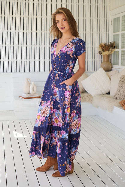 VESTIDO LARGO CARMEN WILD WHIM