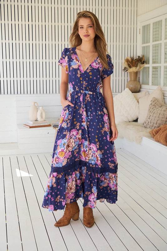 VESTIDO LARGO CARMEN WILD WHIM