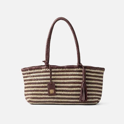 BOLSO DE HOMBRO PERKINS DE PIEL MULTICOLOR