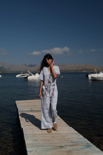 PANTALÓN EMILE AZUL