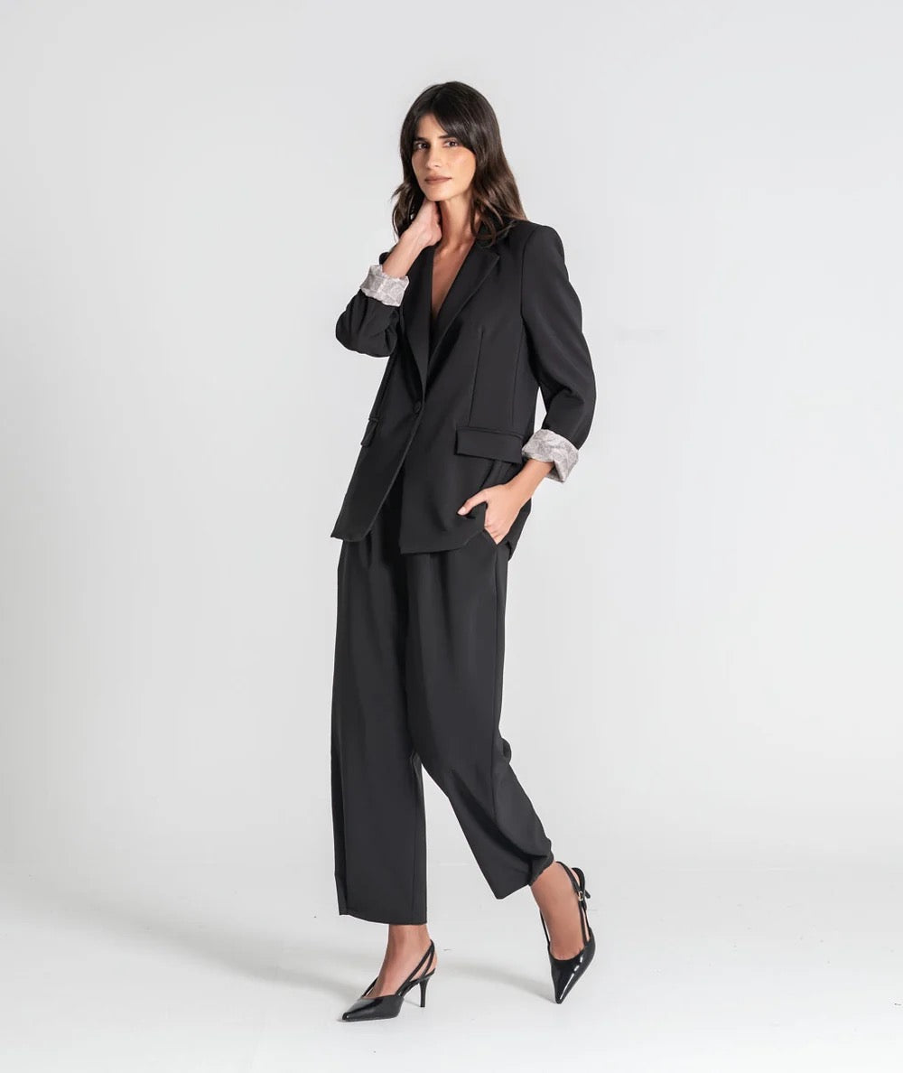BLAZER BOTÓN NEGRO