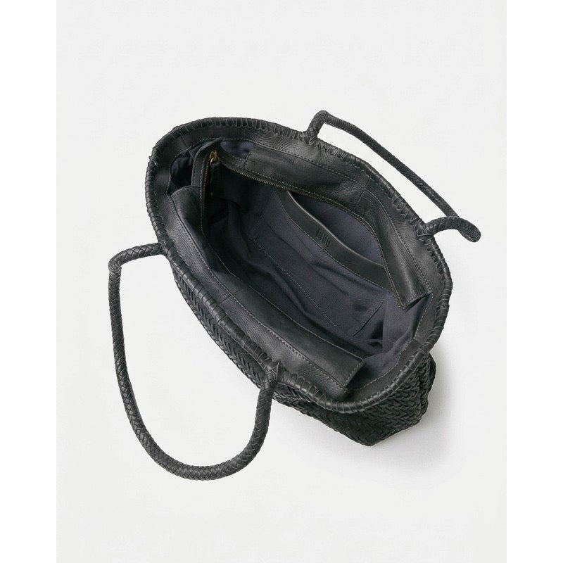 BOLSO DE HOMBRO PERKINS DE PIEL NEGRO