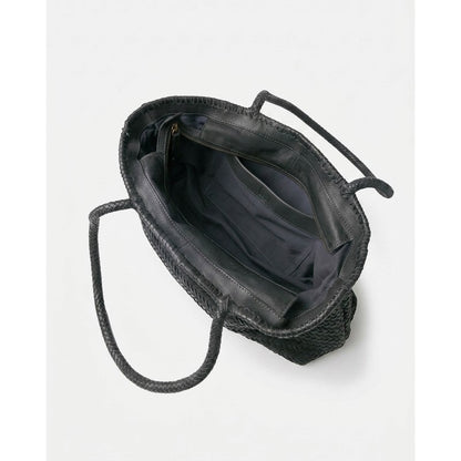BOLSO DE HOMBRO PERKINS DE PIEL NEGRO