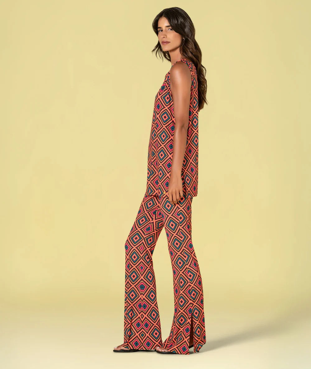 TOP ESTAMPADO ÉTNICO
