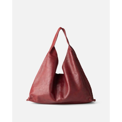 BOLSO DE HOMBRO STOCKTON DE PIEL FRAMBUESA
