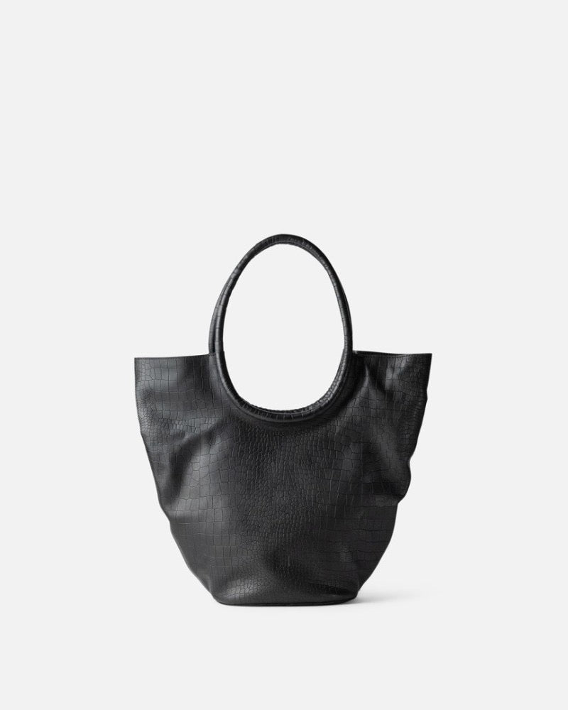 BOLSO DE HOMBRO MARRIOTT DE PIEL NEGRO