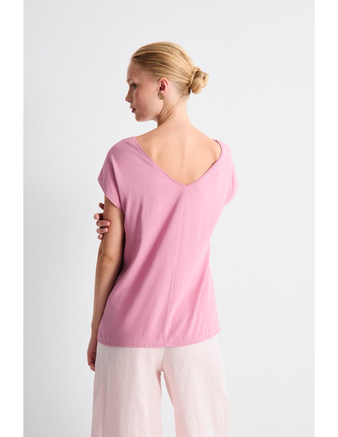 CAMISETA ROXANA ROSA