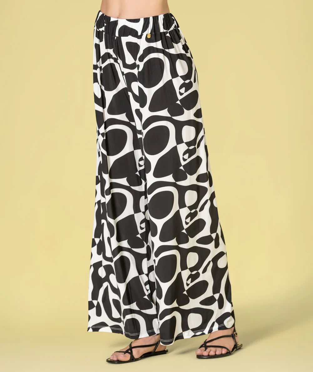 PANTALÓN ESTAMPADO GEOMÉTRICO