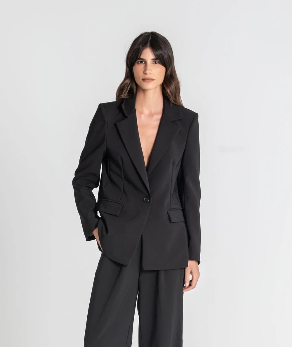 BLAZER BOTÓN NEGRO