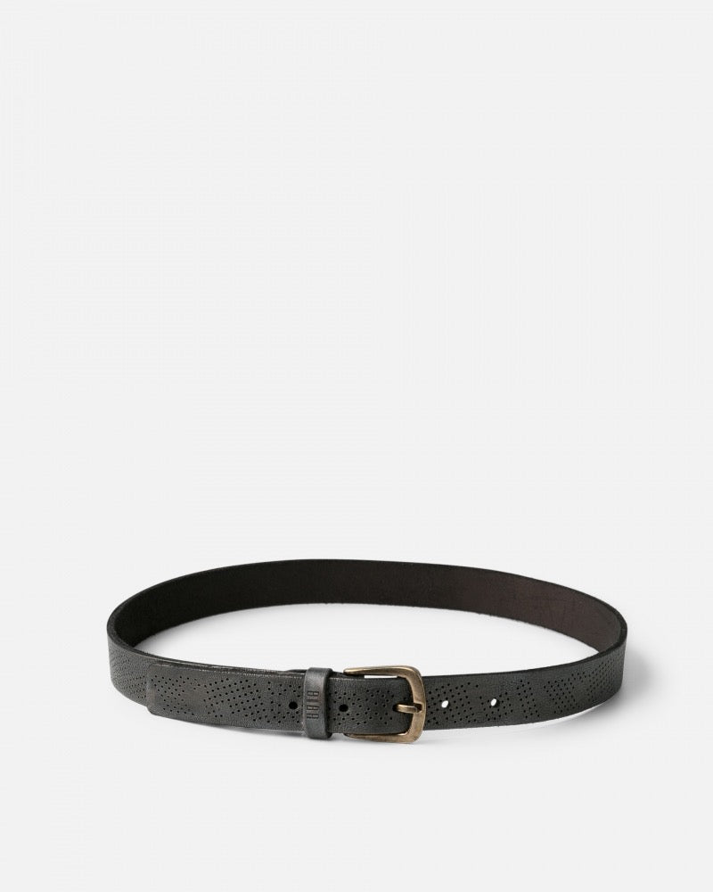 CINTURÓN KAYSVILLE DE PIEL NEGRO