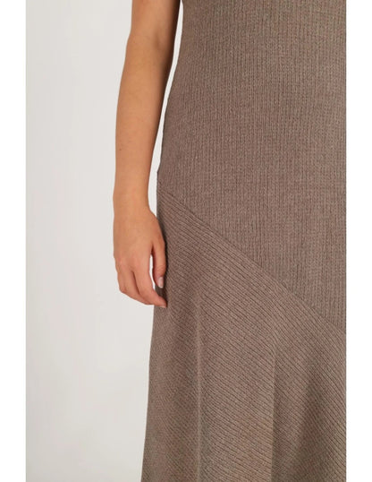 VESTIDO LIORA MARRÓN
