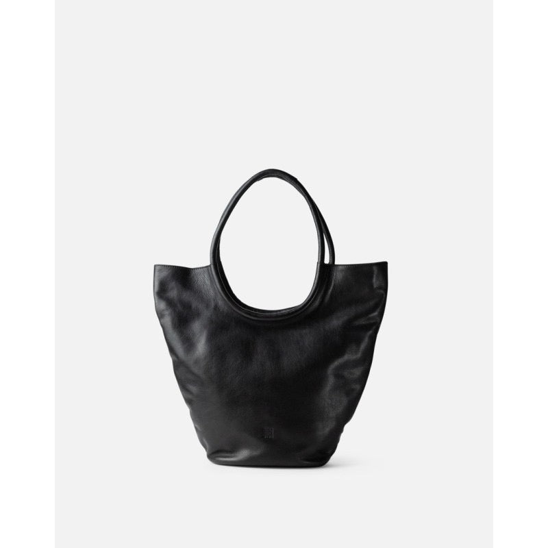 BOLSO DE HOMBRO MARRIOTT DE PIEL NEGRO
