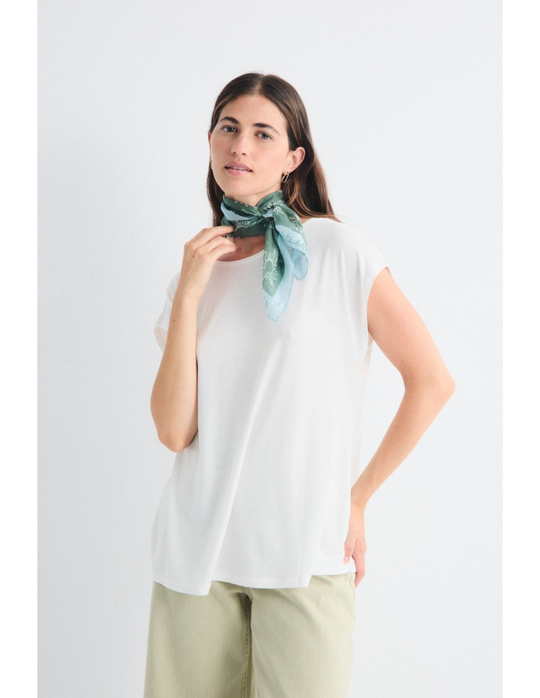 CAMISETA ROXANA BLANCO