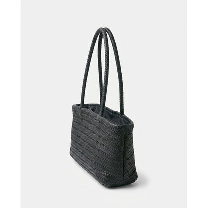 BOLSO DE HOMBRO PERKINS DE PIEL NEGRO