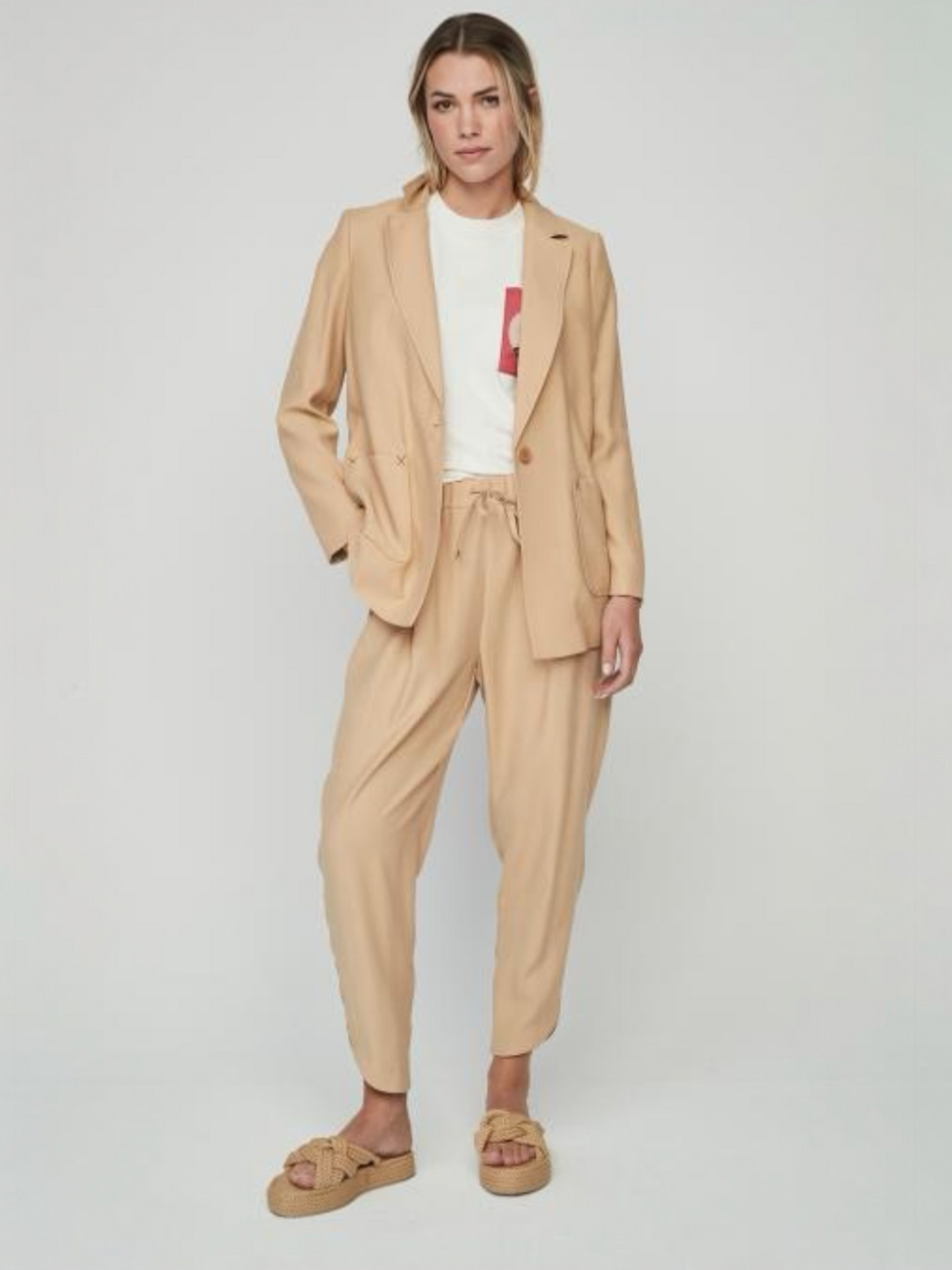 BLAZER REIKO CAMEL