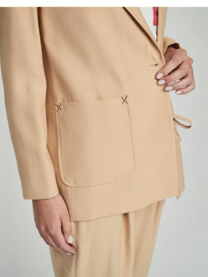 BLAZER REIKO CAMEL