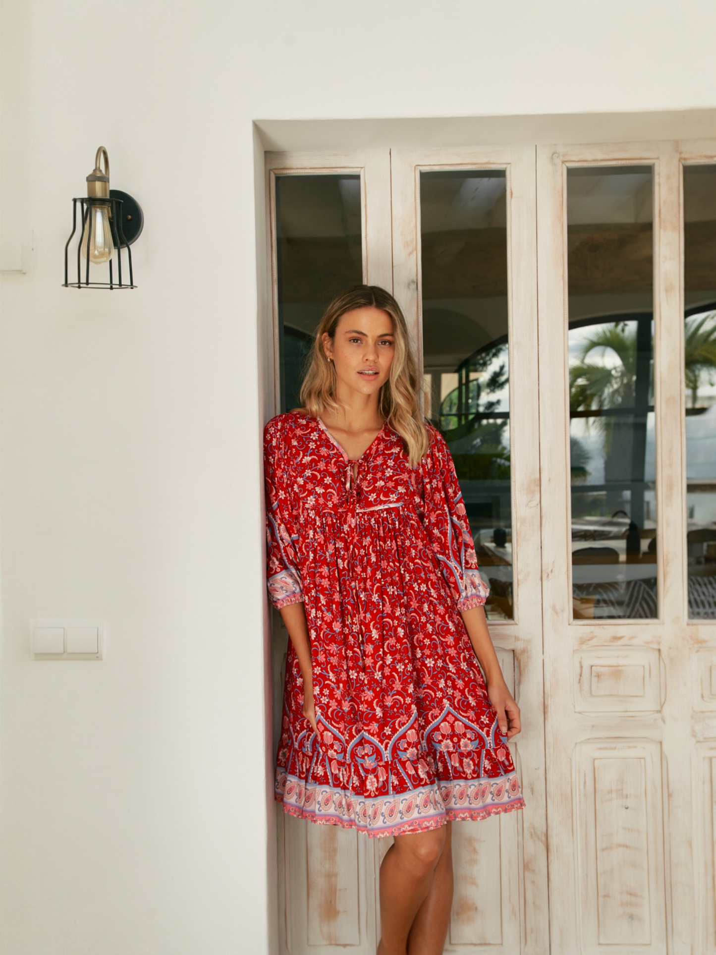 VESTIDO CORTO FRENCH RUBY ROUGE