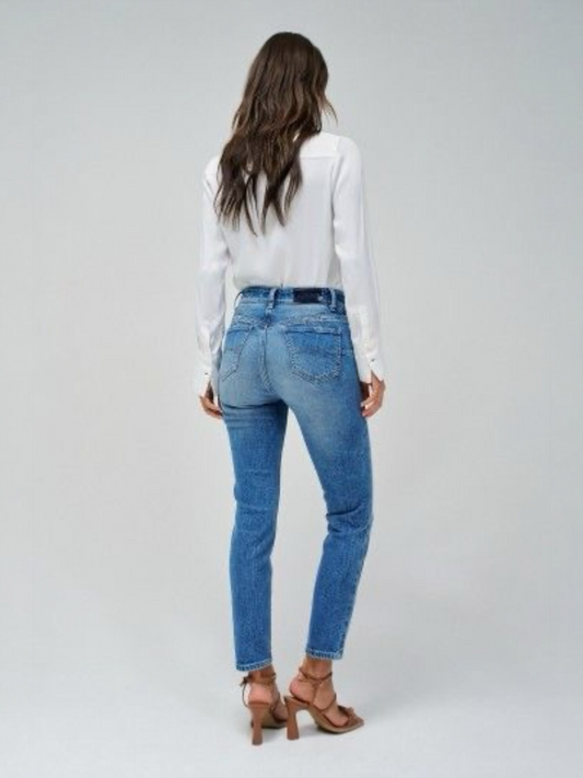 VAQUEROS DESTINY PUSH UP CROPPED SKINNY