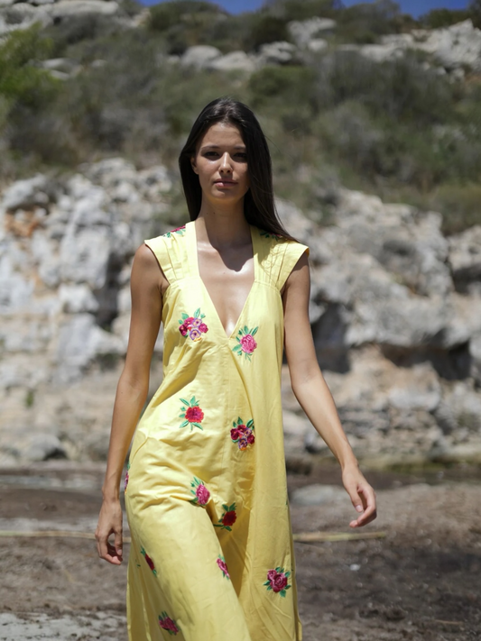 VESTIDO HERMIONE AMARILLO