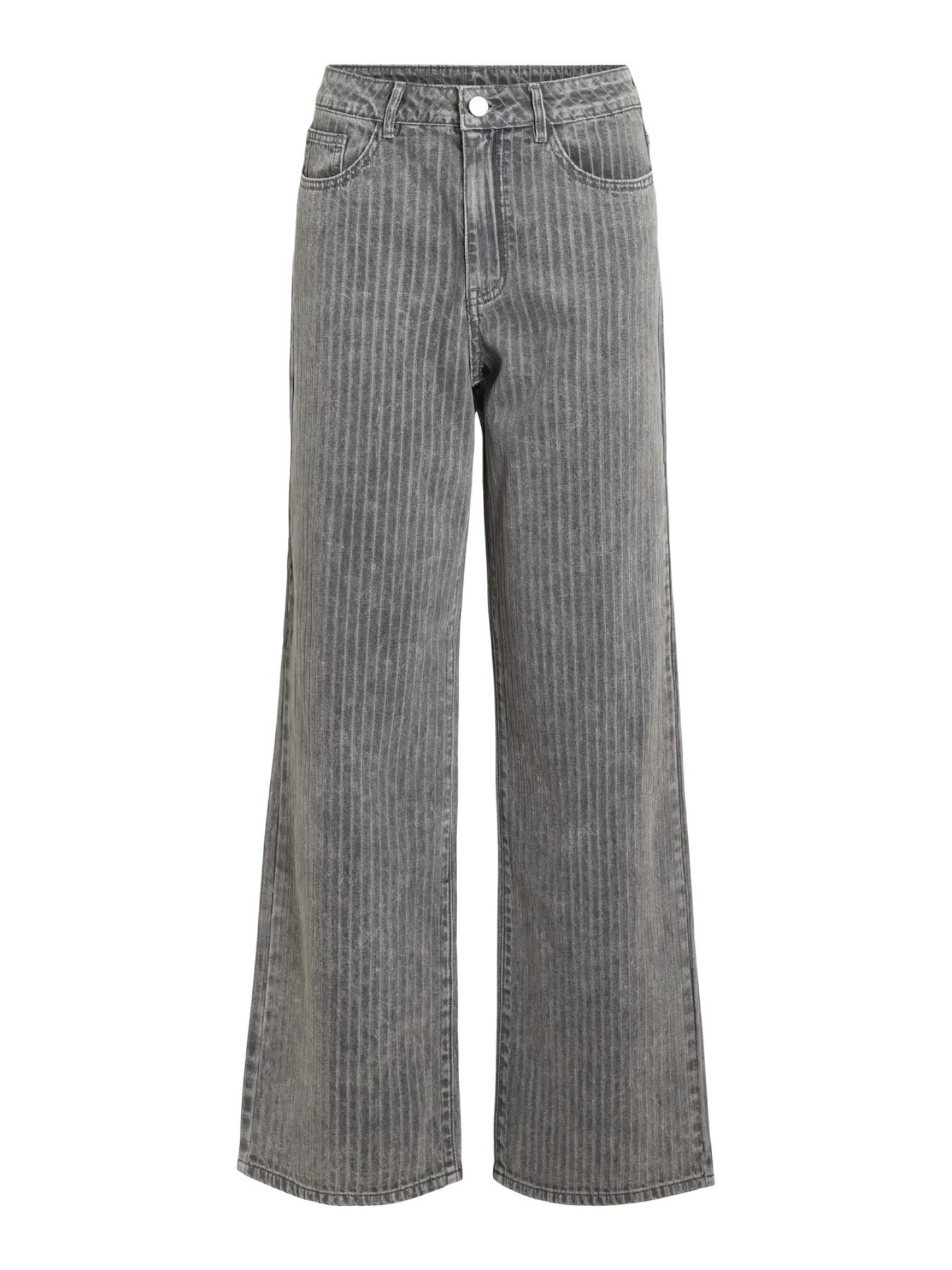 VAQUERO DENIM ANCHO VIFREYA ARIE GRIS OSCURO
