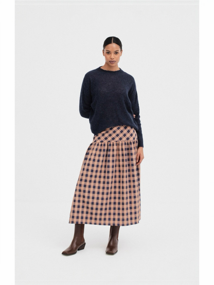 FALDA MARYLEBONE NAVY