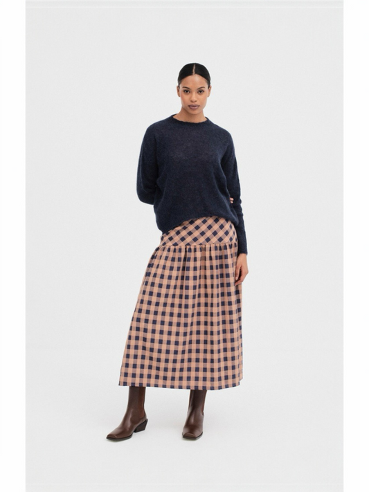 FALDA MARYLEBONE NAVY
