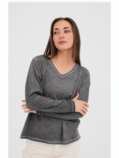 CAMISETA LOUIS ANTRACITA