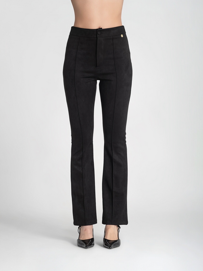 PANTALÓN FLARE NEGRO