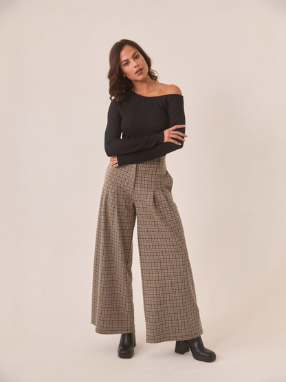 PANTALÓN SASTRE PATA DE GALLO