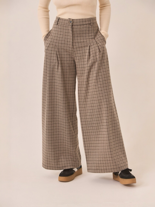 PANTALÓN SASTRE PATA DE GALLO