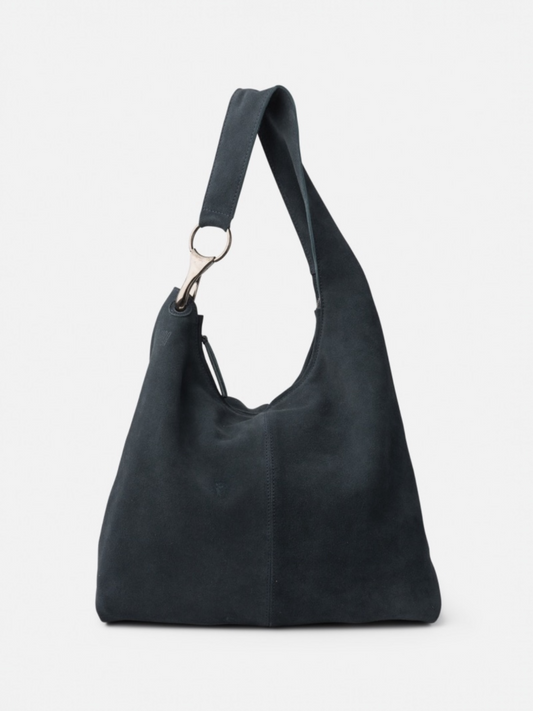 BOLSO DE HOMBRO JACKPOT DE PIEL AZUL BIBA