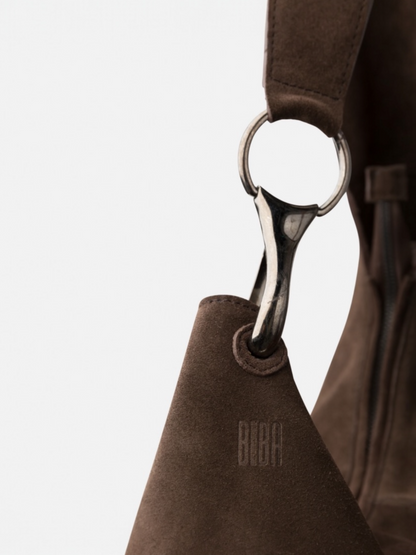 BOLSO DE HOMBRO JACKPOT MARRÓN OSCURO