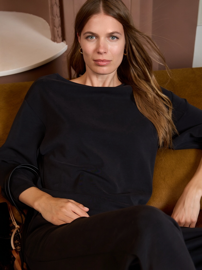 CAMISETA OVERSIZE MODAL NEGRO