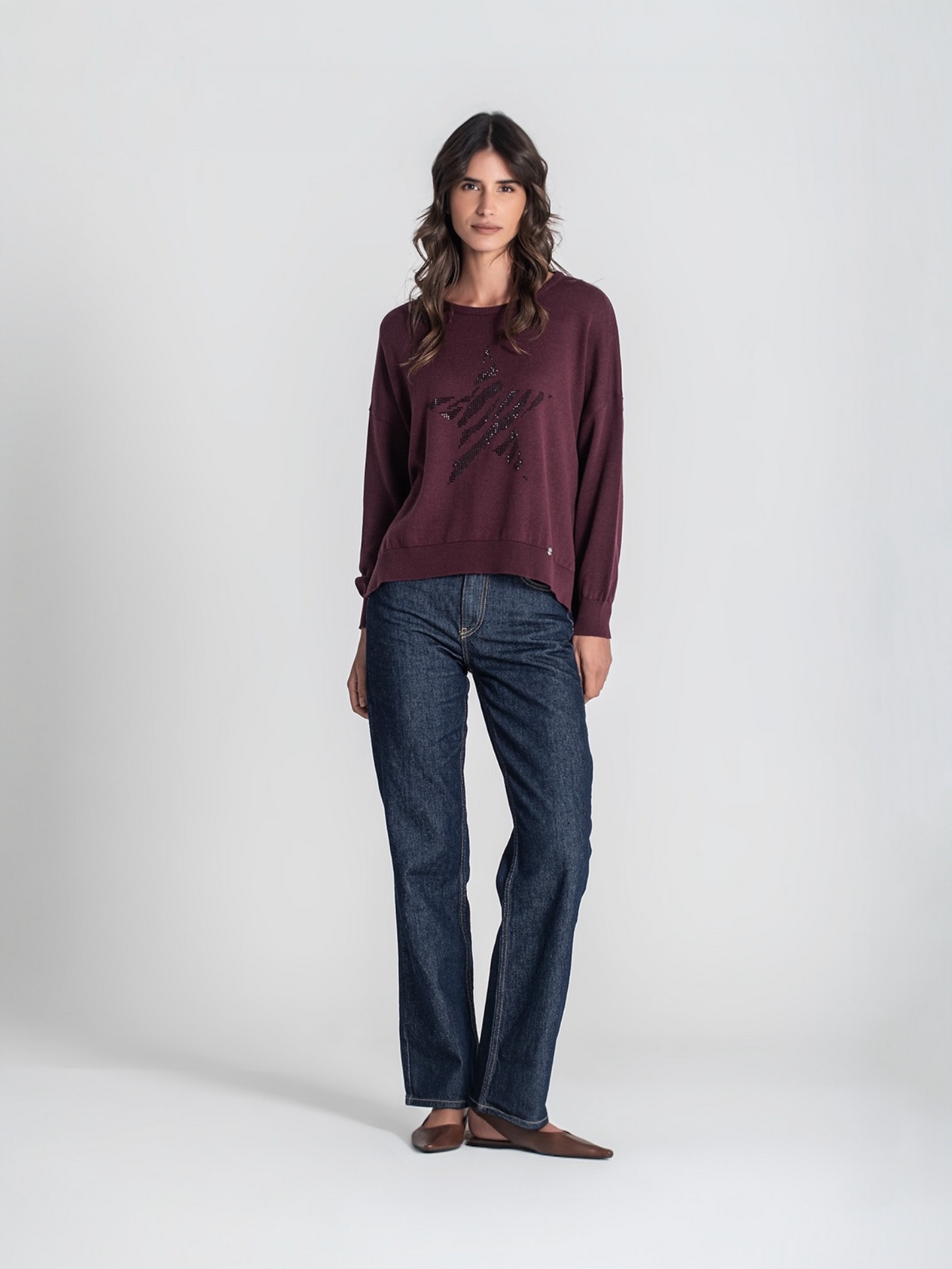 JERSEY ESTRELLA GRANATE