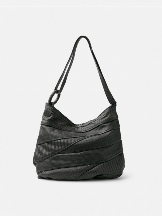 BOLSO DE HOMBRO BIBA SEWARDS DE PIEL NEGRO
