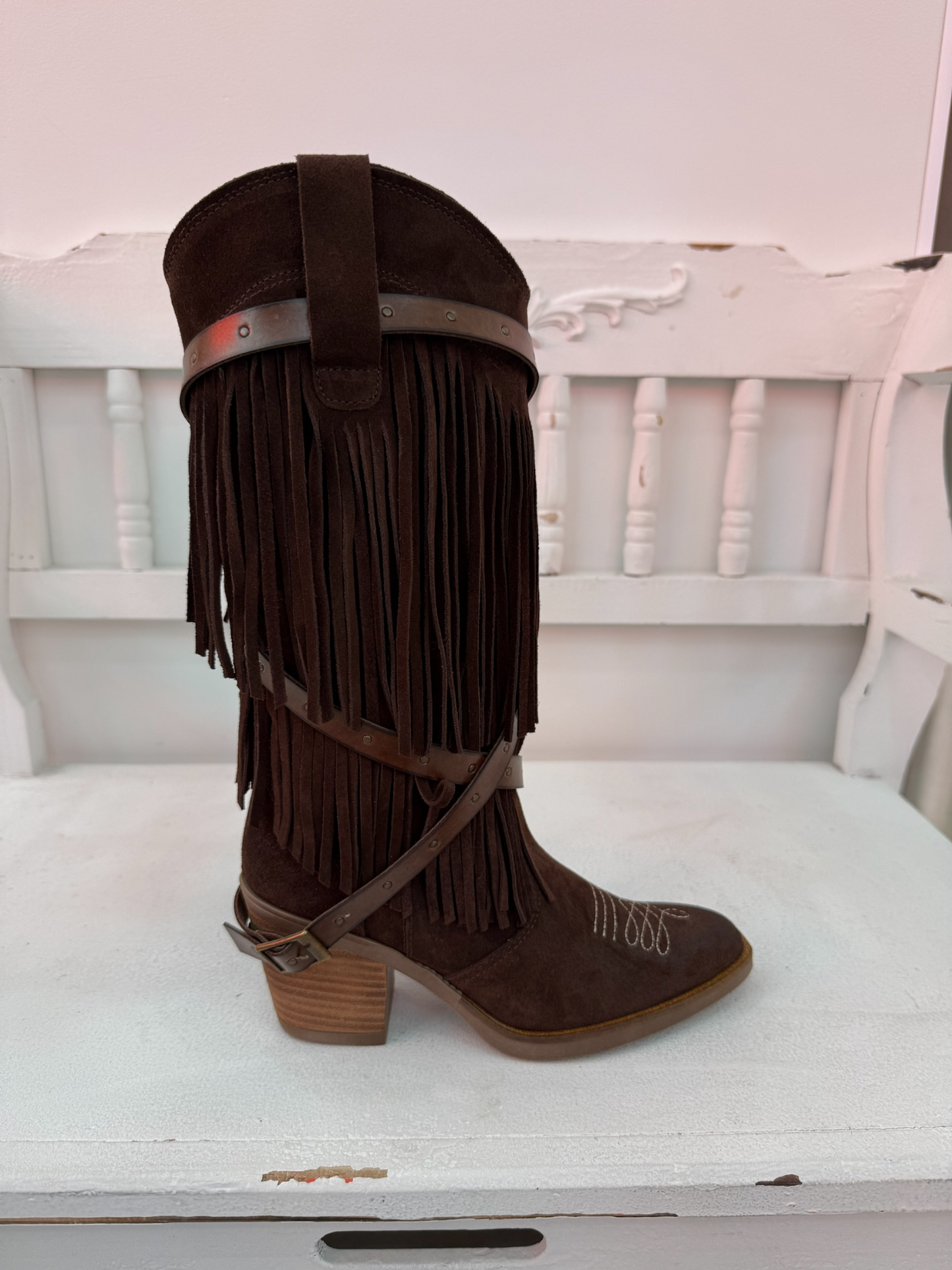BOTA WESTERN KANSAS MARRÓN