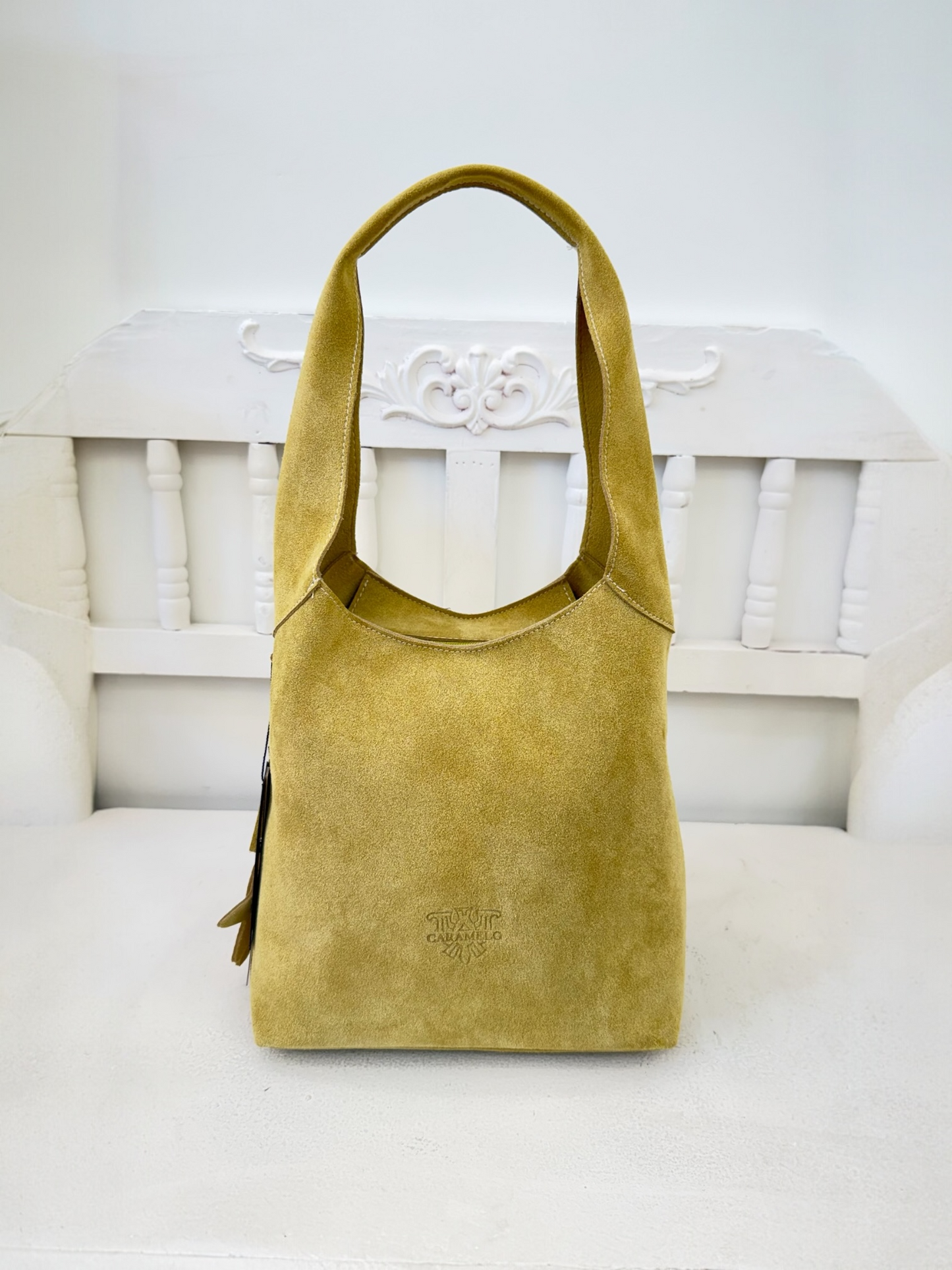 BOLSO DE HOMBRO LUPI PIEL SERRAJE VERDE