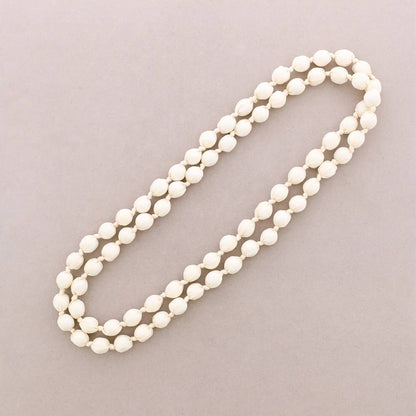 Collar Largo Bolas Forradas Tela 160Cm (A): Rosa