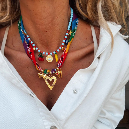 COLLAR CHARMS DE COLORES